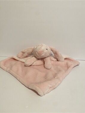 SL Home Fashions Elephant Lovey So Dreamy Pink Plush Security Blanket Girl Toy